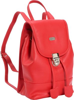 Red Leather Backpack 24f4sNvG